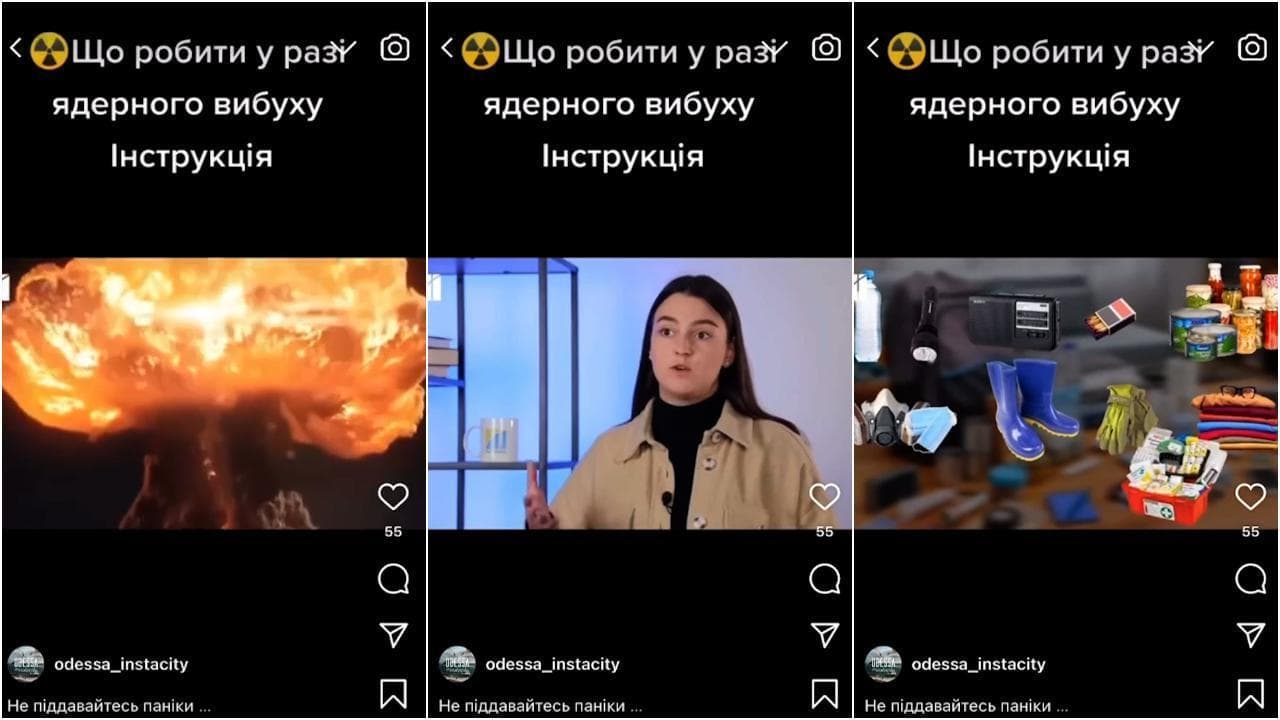 Ucraina, nei social le istruzioni per difendersi da un attacco atomico: "Non fatevi prendere dal panico"