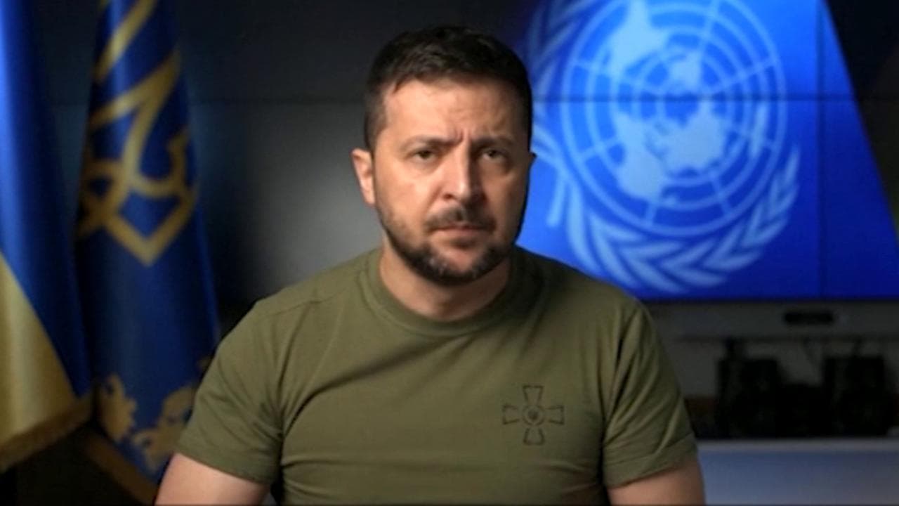 Zelensky all'Onu: "La Russia sia punita per i suoi crimini in Ucraina"