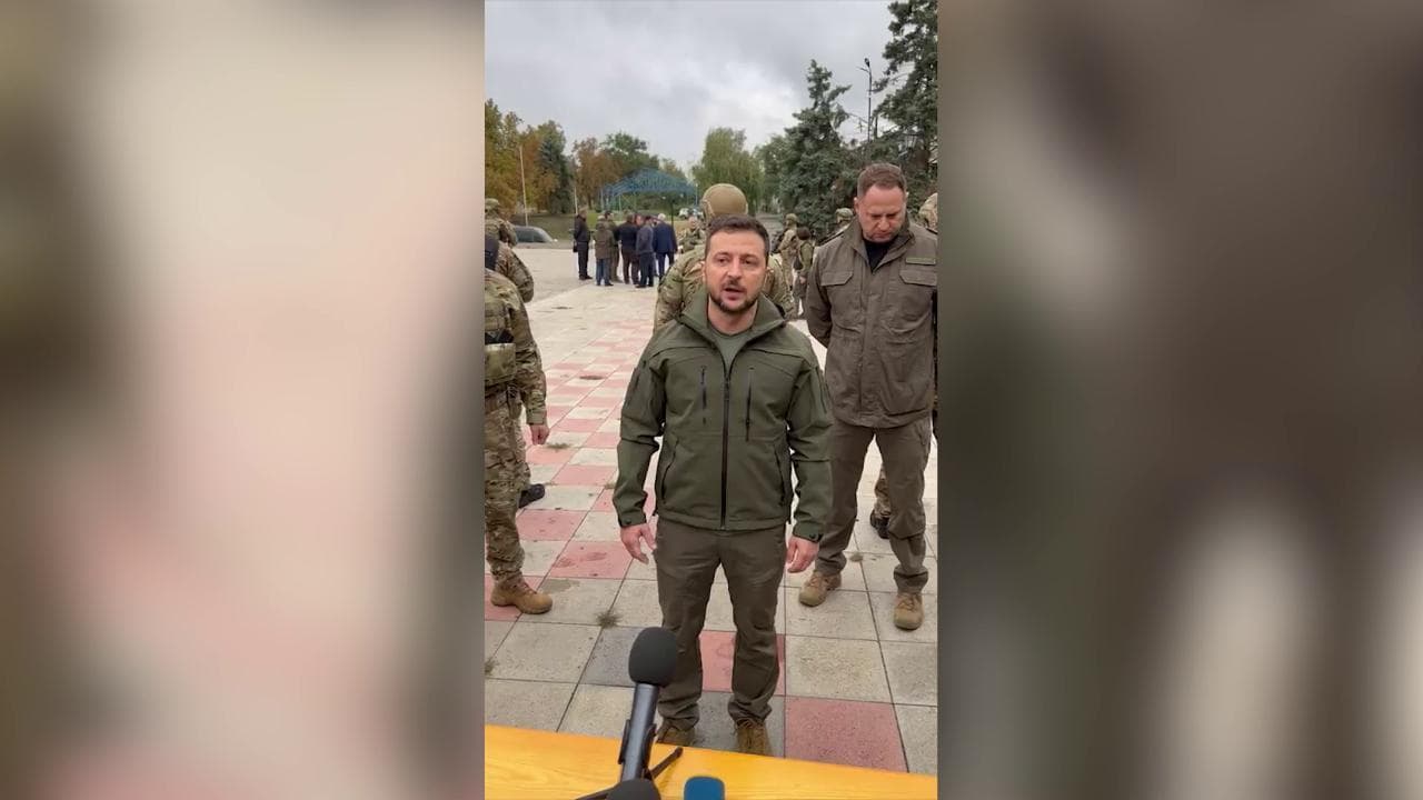 Izyum, Zelensky all'inviato di Repubblica: "Ai cittadini della Crimea dico: arriviamo!"