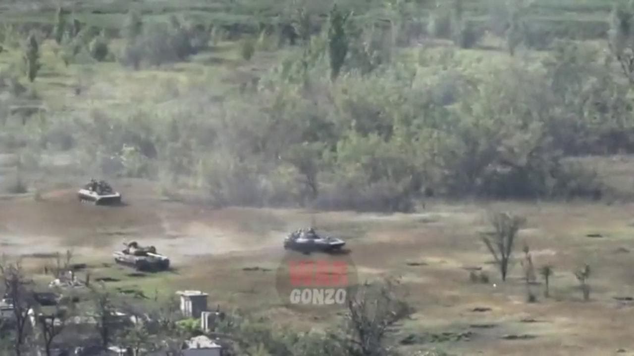 La carica dei tank ucraini