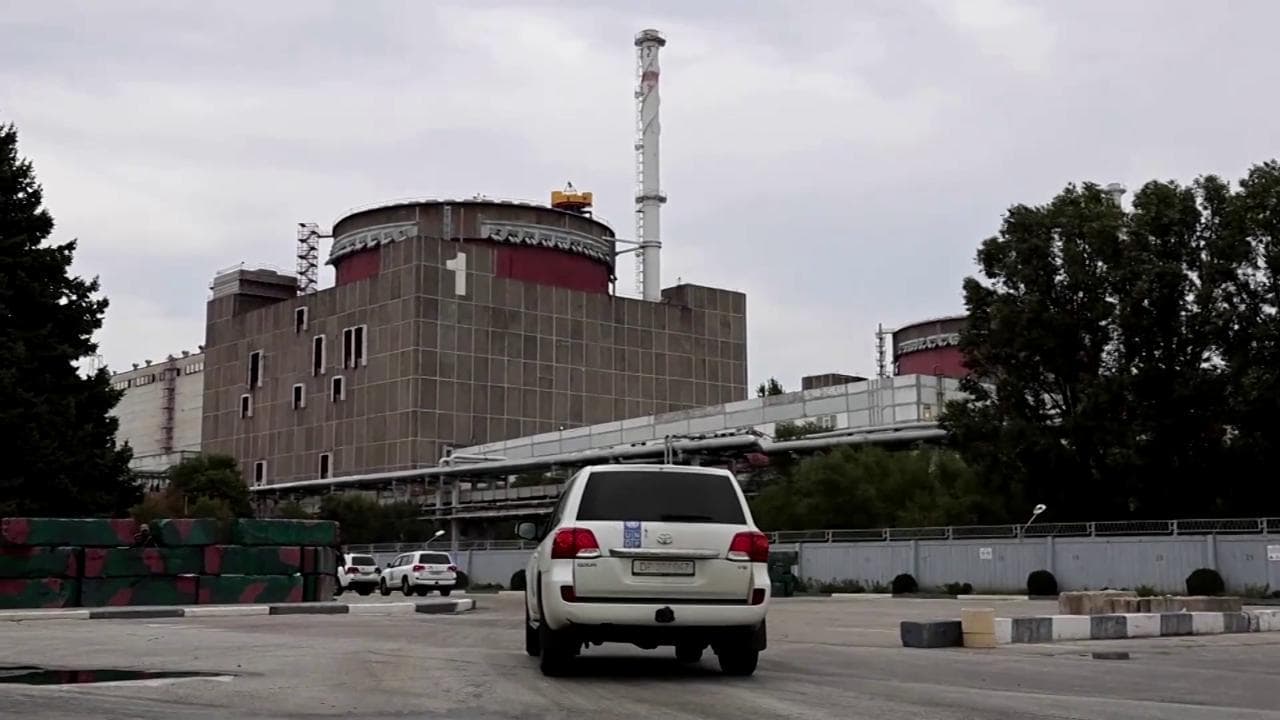 Ucraina, la delegazione dell'Aiea arriva alla centrale di Zaporizhzhia