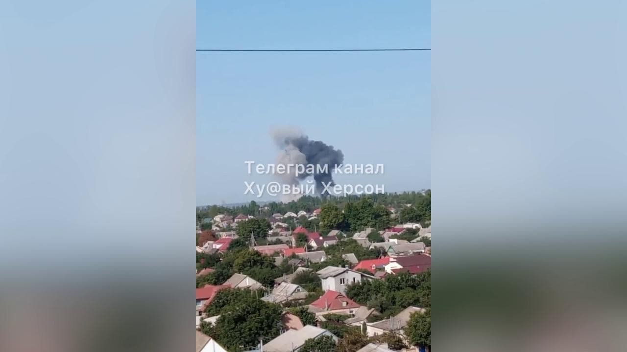 L'esercito ucraino sfonda le difese russe a Kherson: potenti esplosioni nella regione