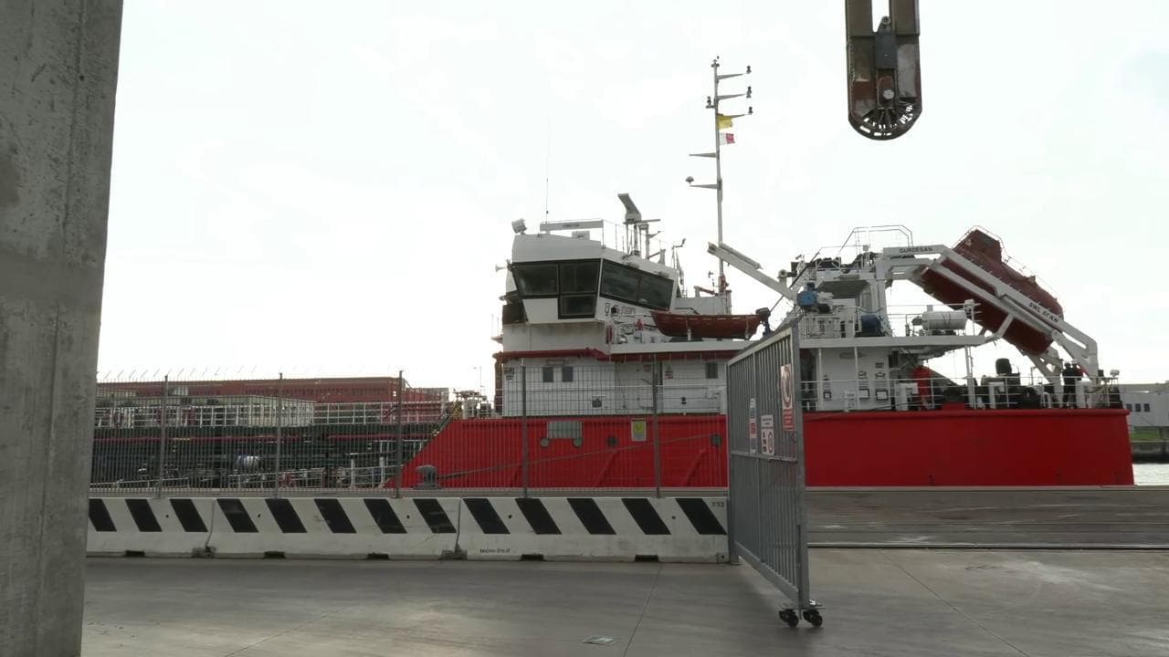 Marghera, al porto è attraccata una nave partita dall'Ucraina carica di olio vegetale