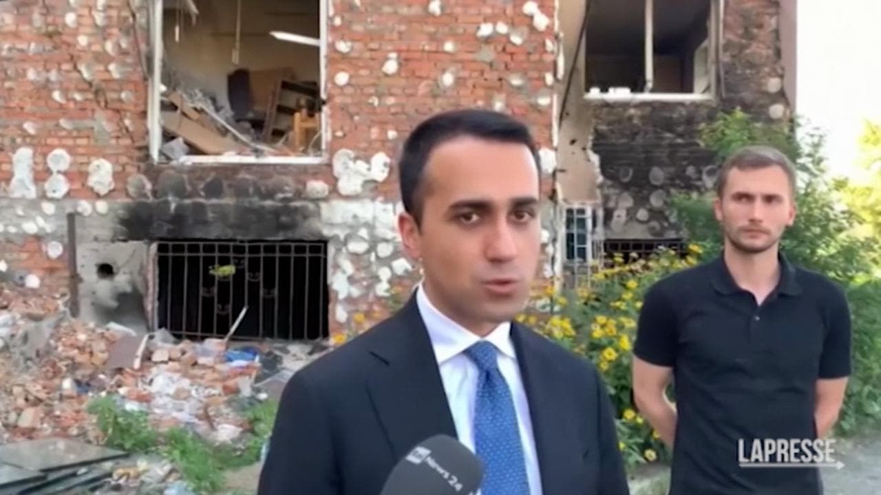 Ucraina, Di Maio: "Kiev non difende solo la sua libertà ma anche quella di noi europei"