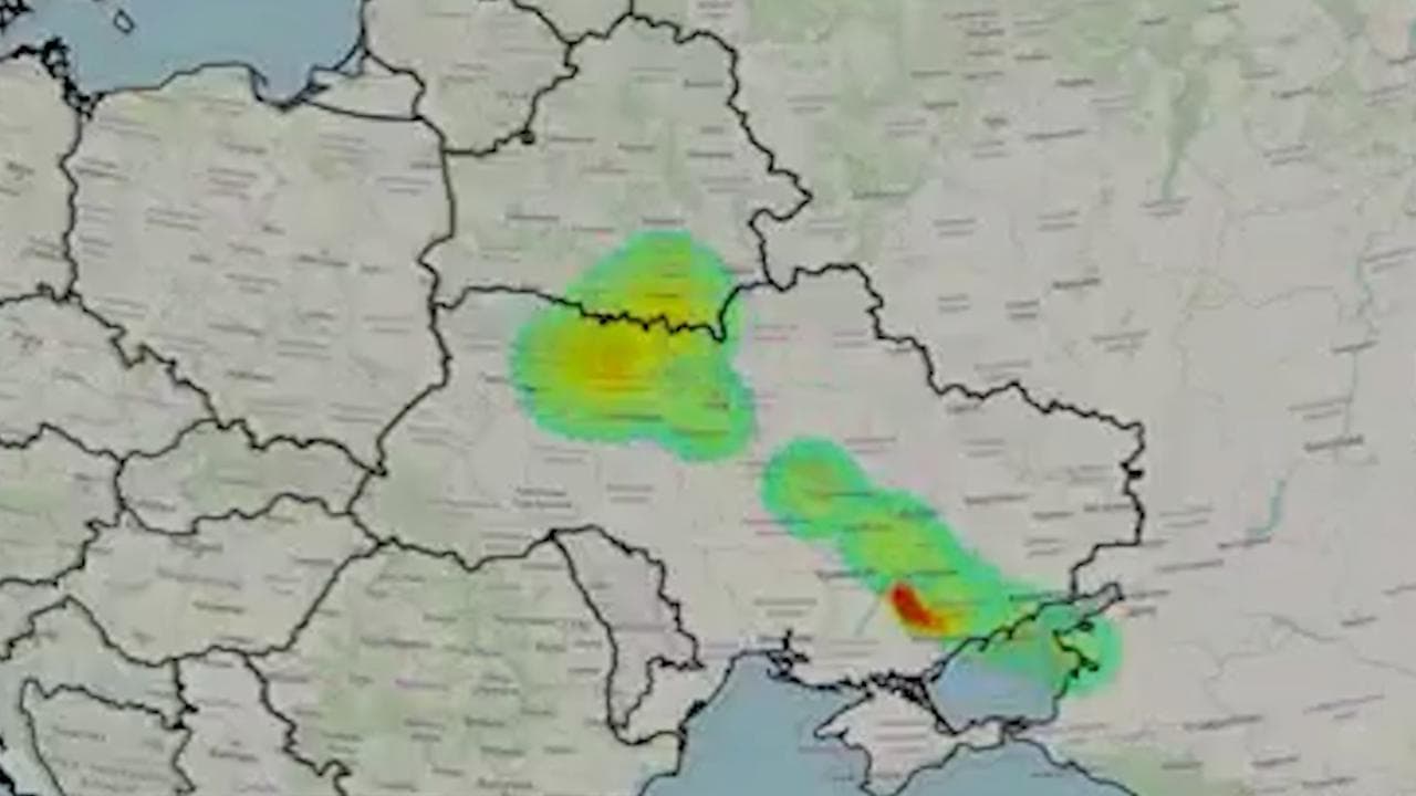 La simulazione, in caso di un incidente alla centrale nucleare di Zaporizhzhia: le radiazioni colpirebbero l'Europa