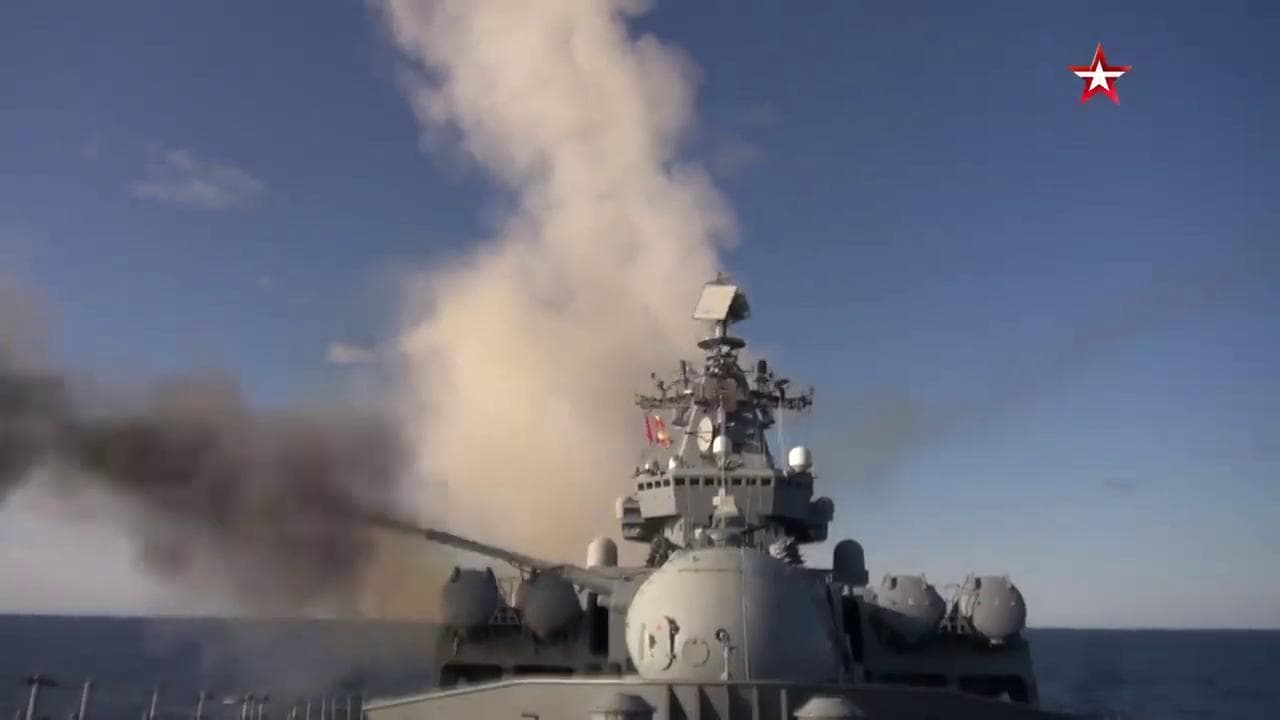 Navi russe nel Mediterraneo, la potenza di fuoco della Varyag e della Ammiraglio Tributs
