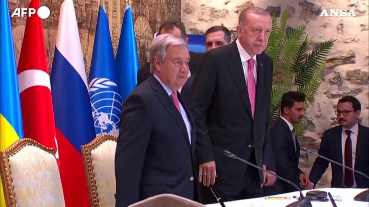 Accordo Ucraina-Russia sul grano, Guterres (Onu): "Sollievo ai Paesi in via di sviluppo"
