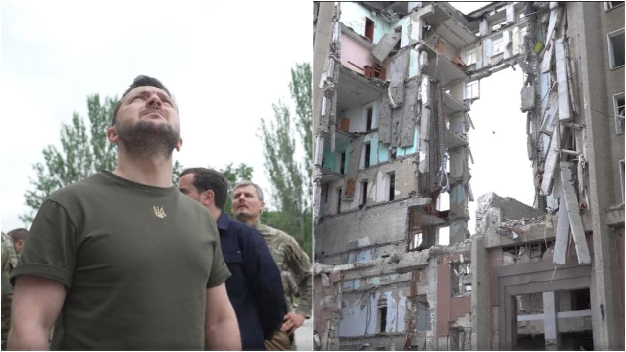 Zelensky visita la città di Mykolaiv, lo snodo considerato dai russi cruciale per prendere Odessa