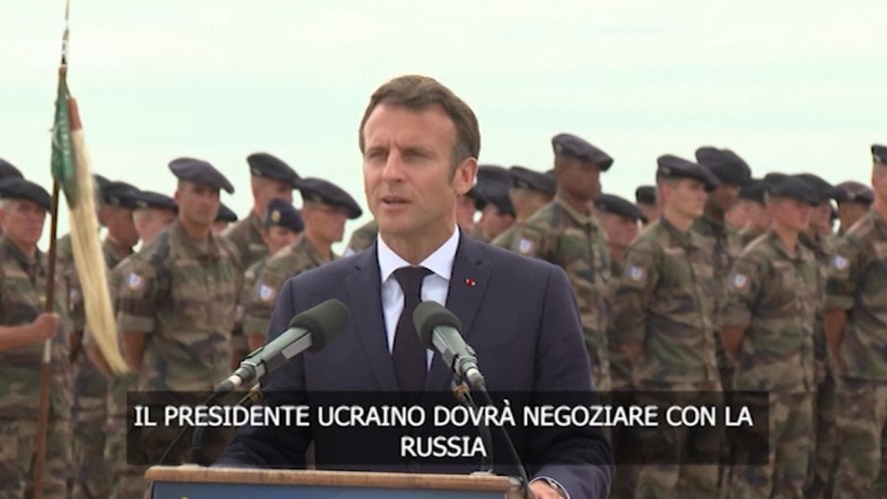 Ucraina, Macron: "Kiev dovrà negoziare con Mosca, Ue ci sarà"