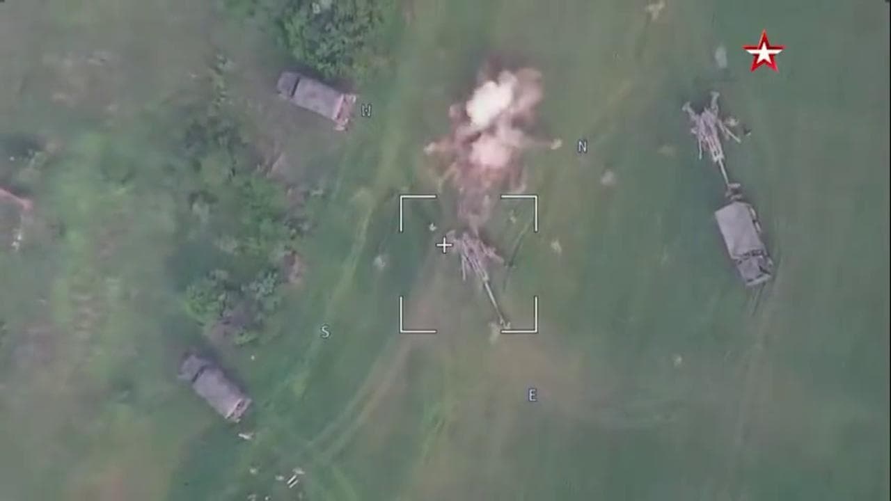L'attacco dei razzi russi contro i cannoni Usa