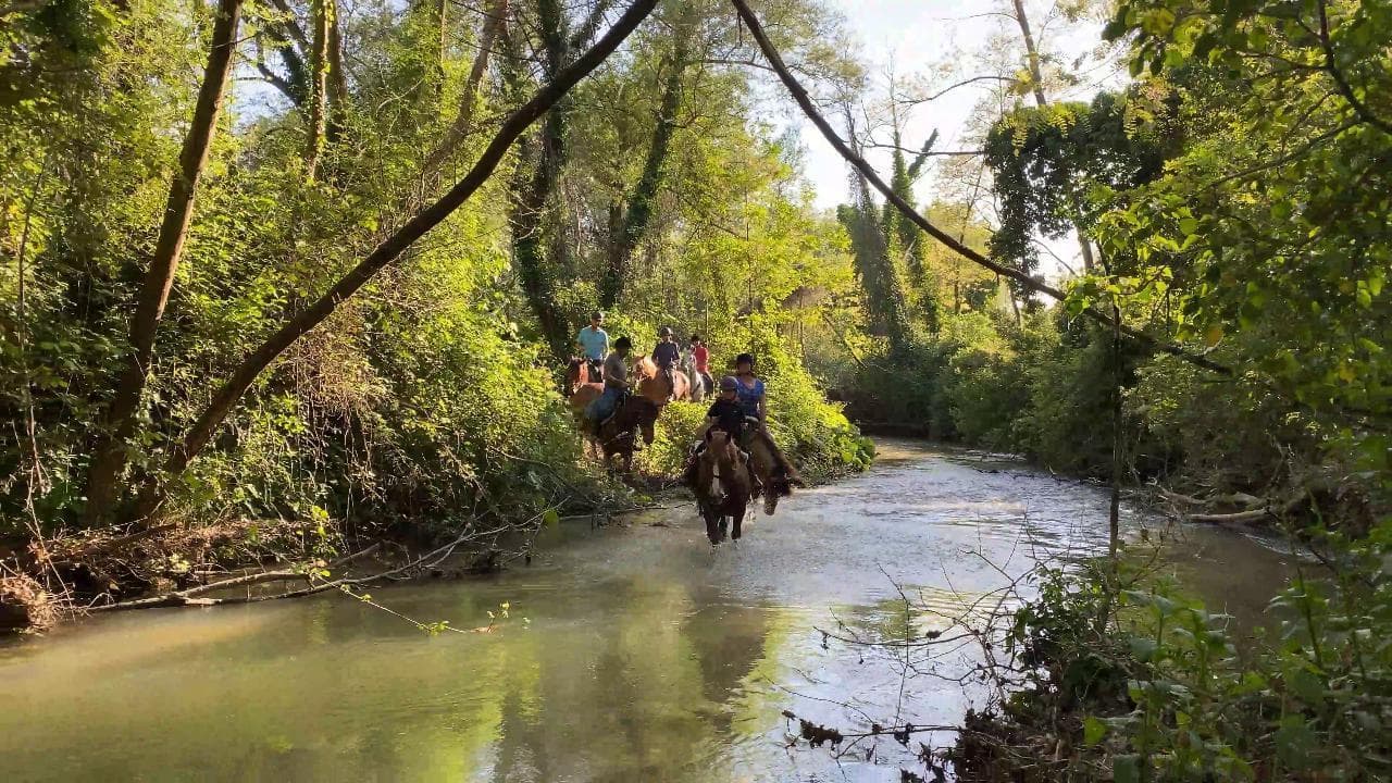 A cavallo lungo il fiume Farfa, paradiso della biodiversità