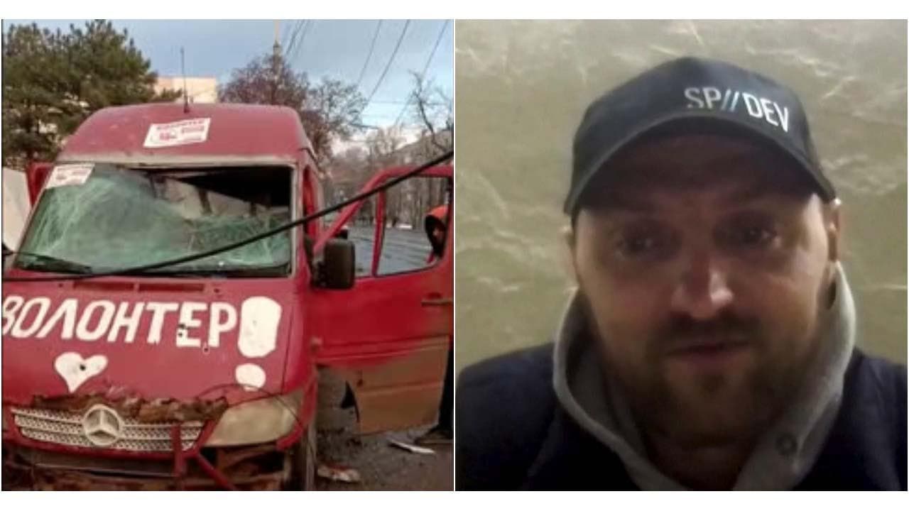 Ucraina, la storia di Mykhailo e del suo furgone rosso: 6 viaggi da Mariupol per salvare i più fragili