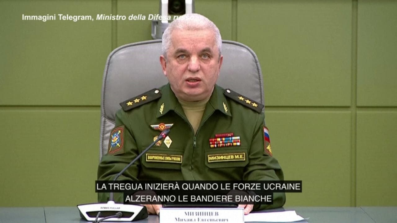 Mariupol, Mosca: "Tregua solo se le forze ucraine alzeranno la bandiera bianca a Azovstal"