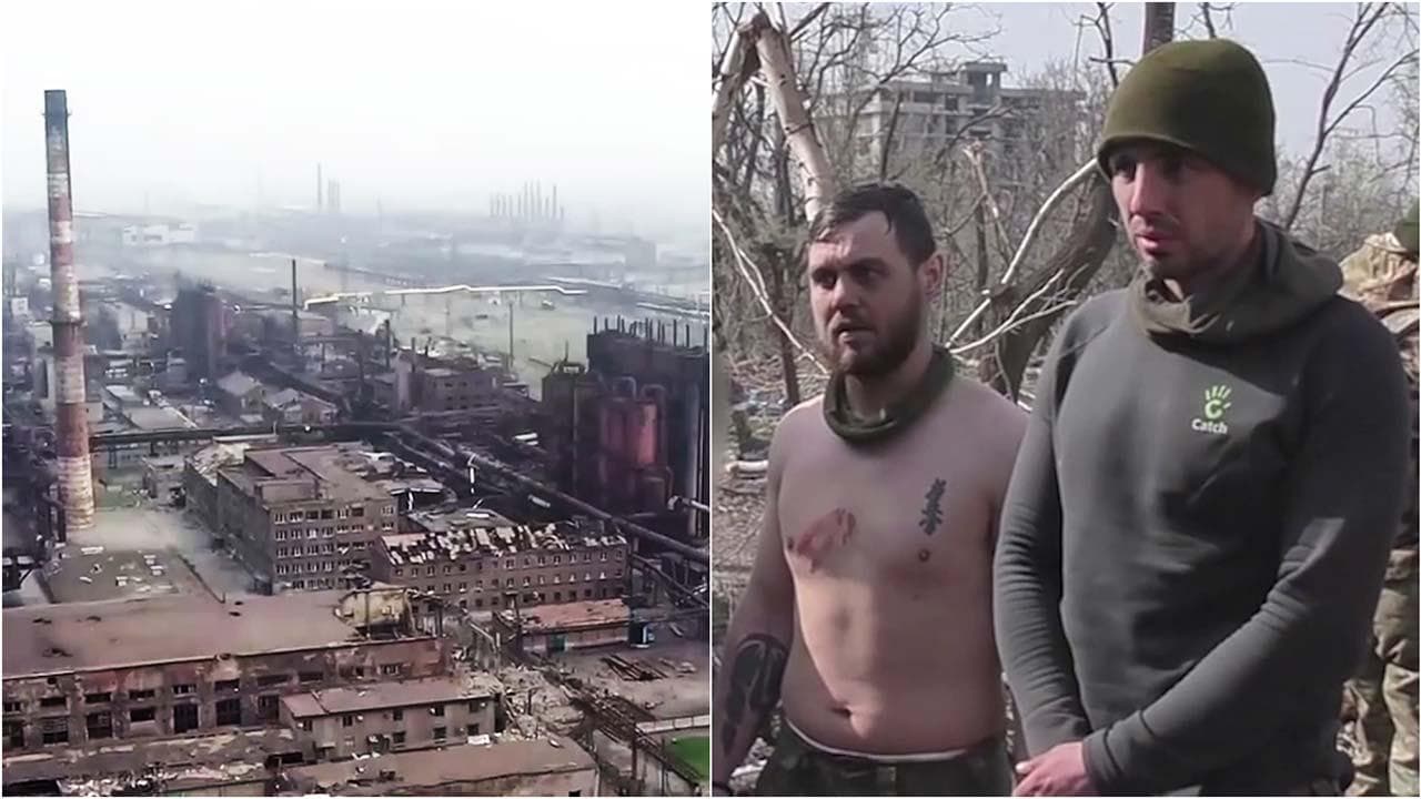 Mariupol, i soldati ucraini si arrendono: il drone russo sorvola l'acciaiera Azovstal deserta