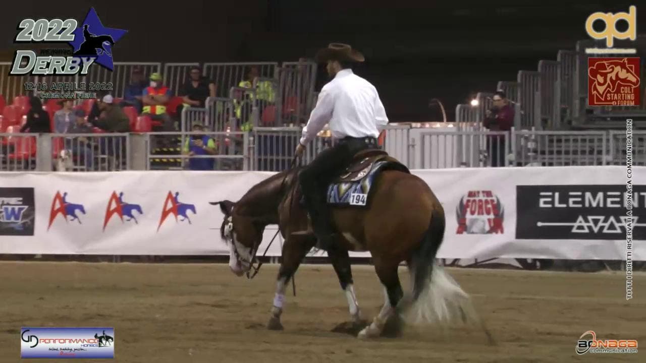 Reining, Gennaro Lendi trionfa nel Derby