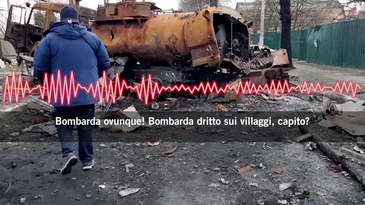Ucraina, le intercettazioni che proverebbero l'ordine ai militari russi di uccidere "tutti i civili"