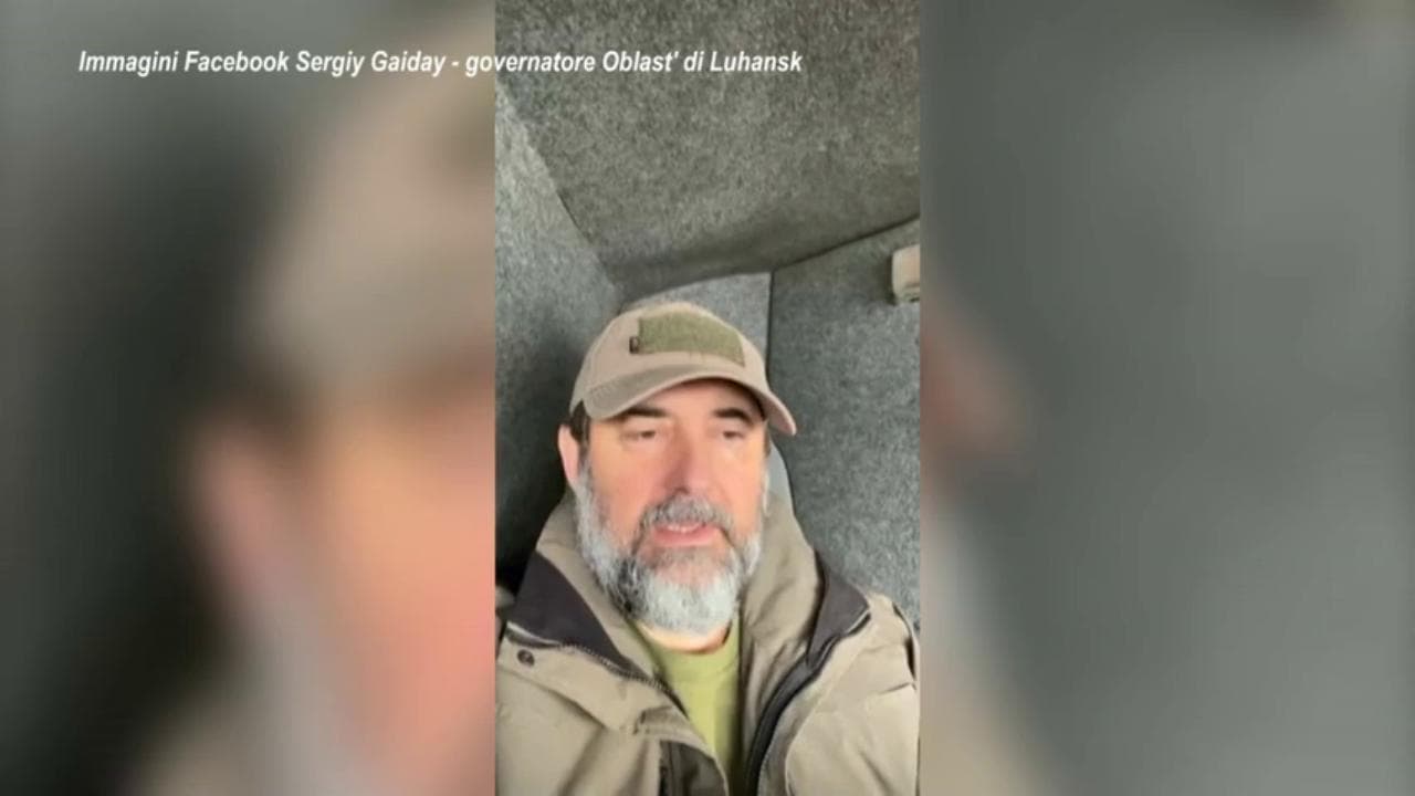Ucraina, il messaggio del governatore dell'oblast' di Luhansk: "La situazione sta peggiorando"