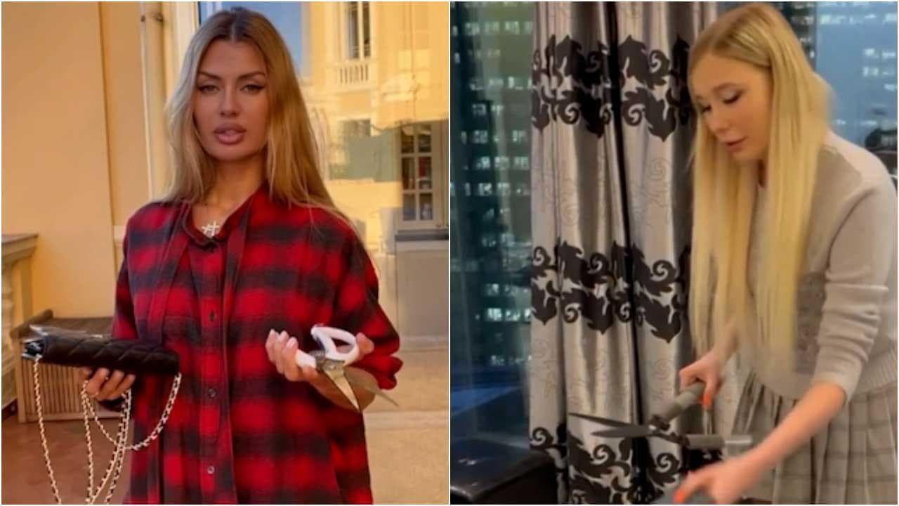 Influencer russe fanno a pezzi le borsette Chanel
