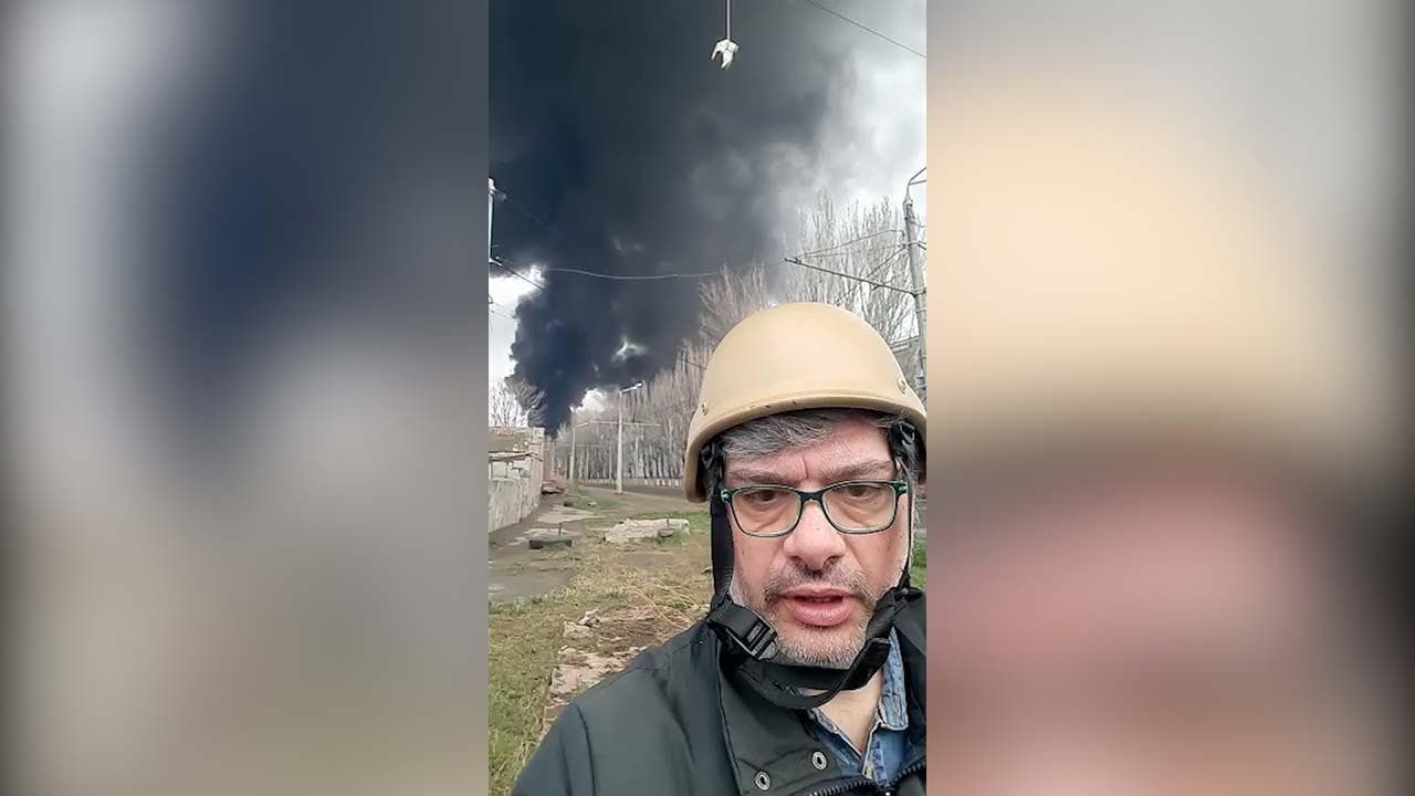 Odessa sotto attacco, "Missili su un deposito di petrolio"