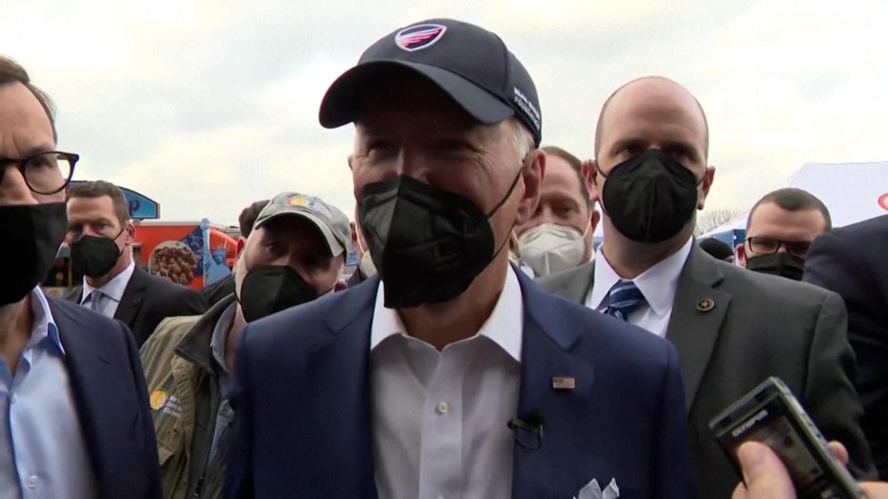 Ucraina. Il presidente Usa Biden: "Putin è un macellaio"