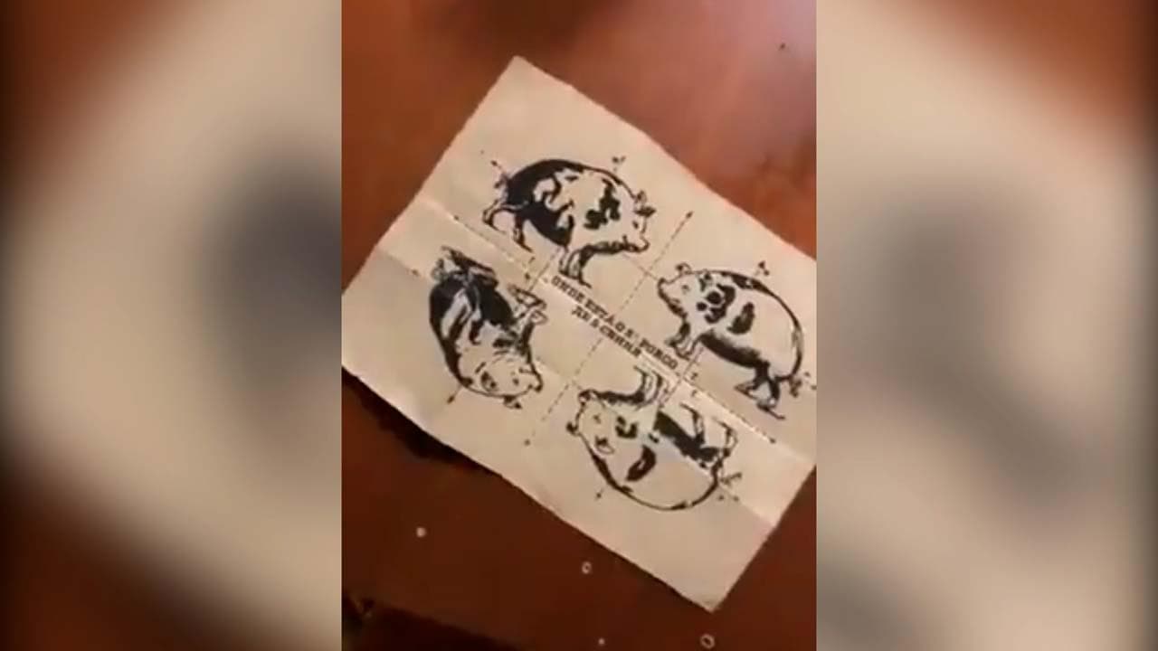 Quattro maiali diventano il volto di Putin, Anonymous sfida lo zar con un origami che vuole distribuire in tutta la Russia