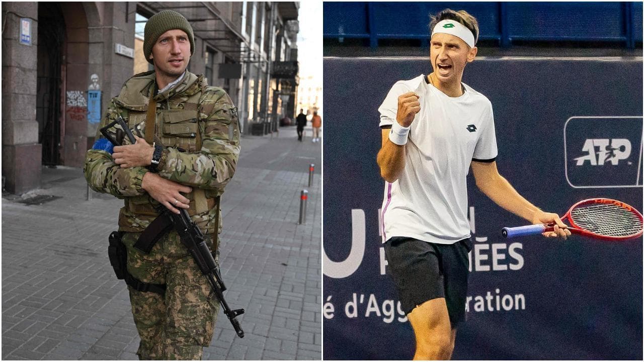 Vinse a Wimbledon contro Federer e ora è un soldato: il racconto dal fronte dell'ex tennista Stakhovsky