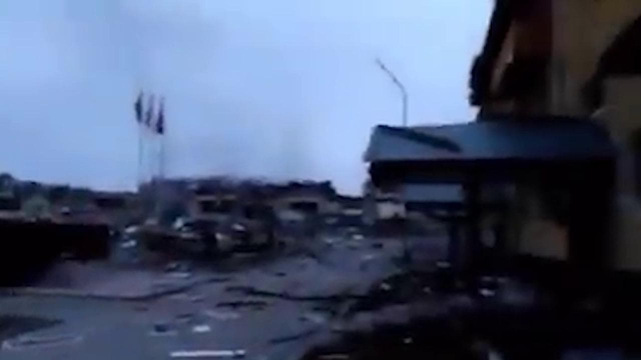 La base militare bombardata dai russi vicino al confine con la Polonia