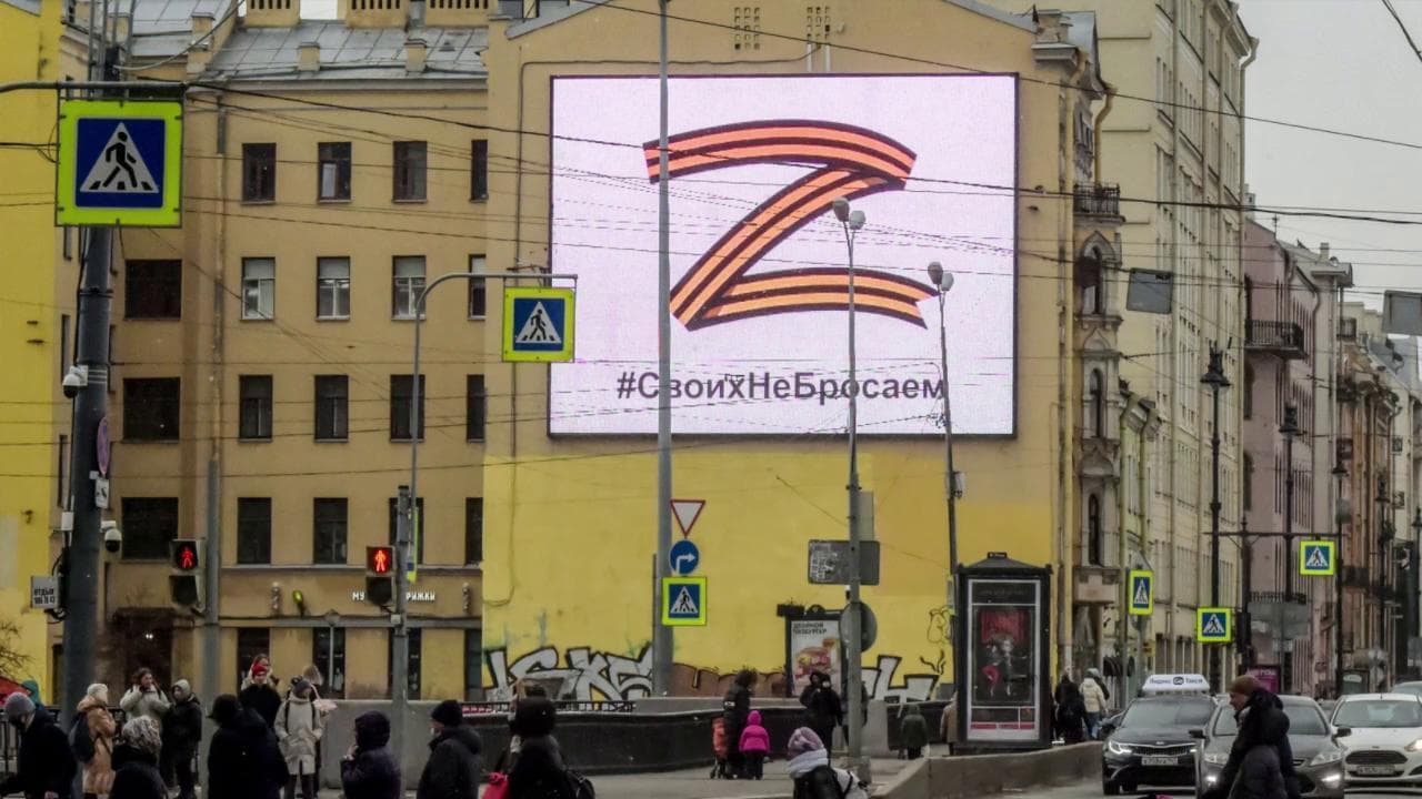 Ecco come la "Z" è diventata il simbolo della propaganda russa