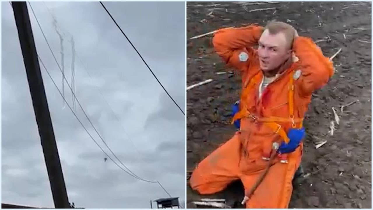 Il jet russo abbattuto dagli ucraini e la cattura del pilota illeso