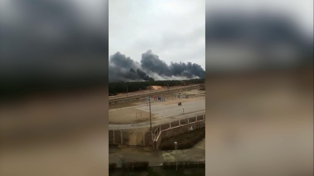 La battaglia accanto alla centrale nucleare