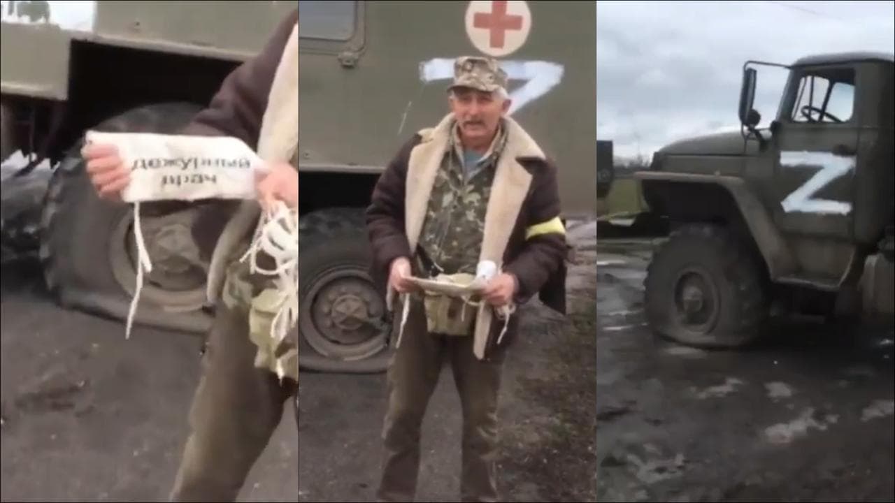 Nell'ambulanza russa scoperto arsenale. Il servizio sicurezza dell'Ucraina: "Così trasportano armi"