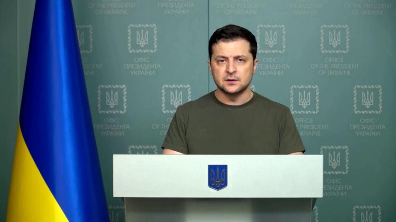 Sanzioni alla Russia, il presidente ucraino Zelensky: ''Stretta Ue su Swift è per noi una vittoria''