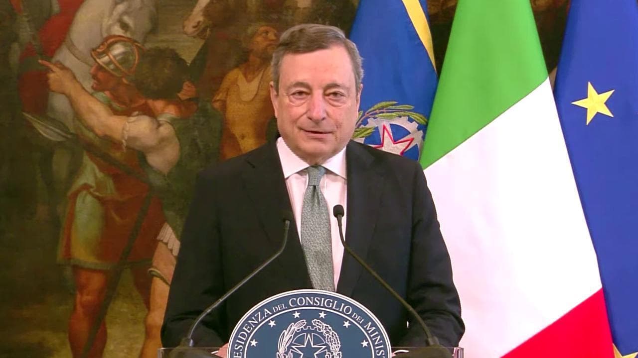 Ucraina, Draghi: "Dialogo con Russia ora è impossibile, adotteremo sanzioni durissime"