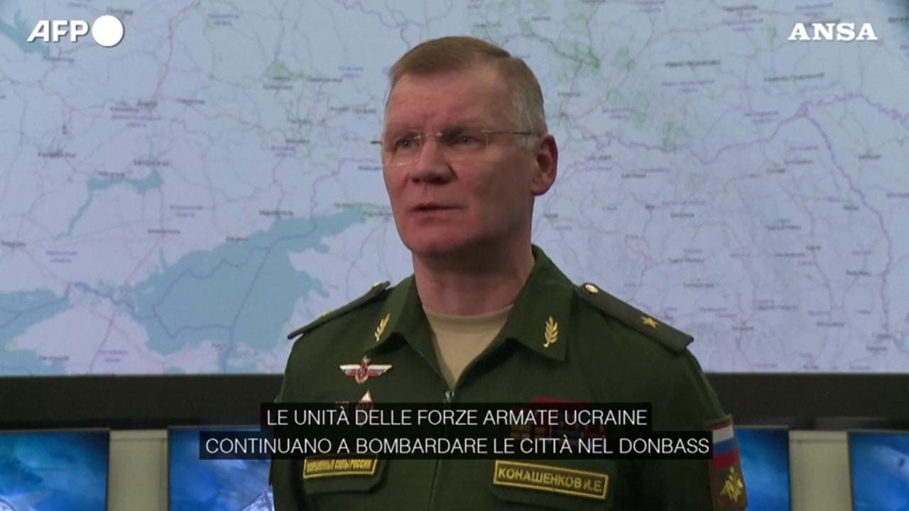 Ucraina, Mosca: "Niente attacchi sulle città, solo le infrastrutture militari vengono colpite"