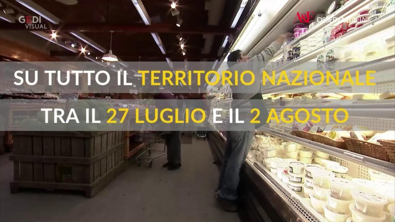 Osserva Italia, si attenua il calo della Gdo: in positivo le vendite nel Nord-Ovest