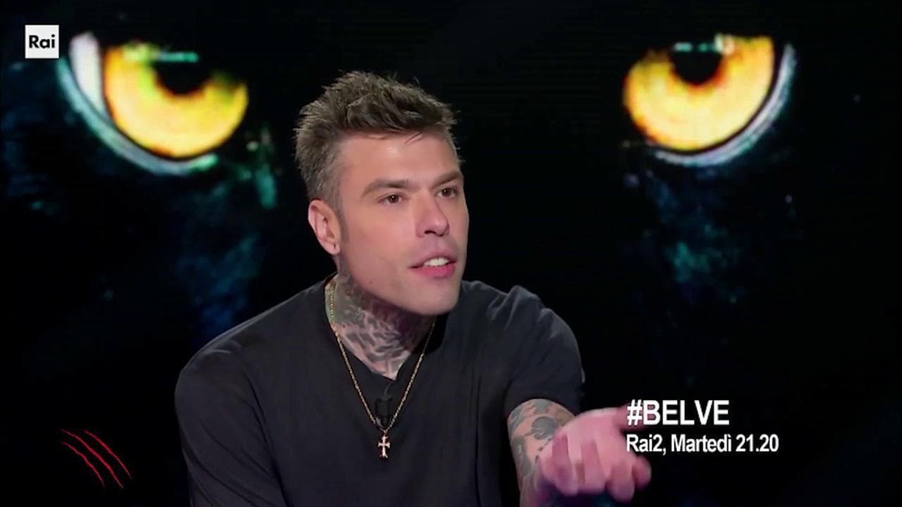 Fedez a Belve: "Il pandoro-gate ha influito sulla crisi con Chiara"