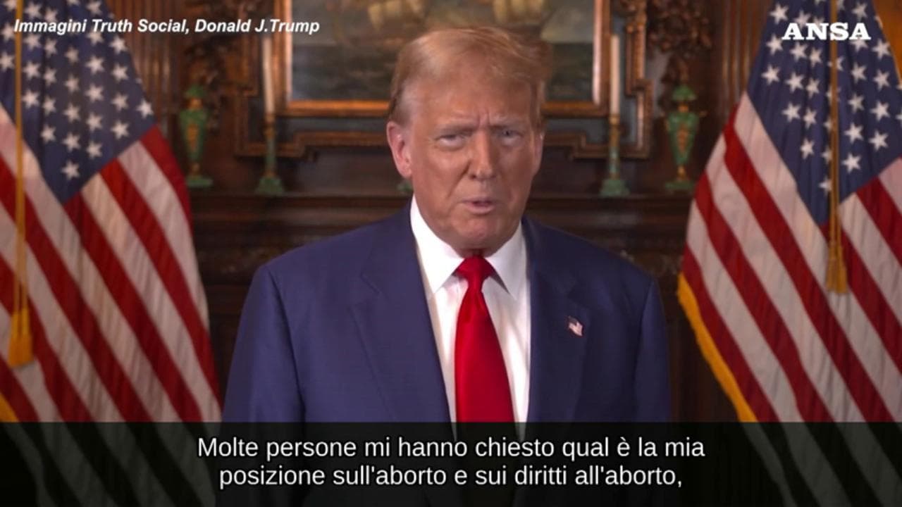 Aborto, Trump: "Ogni Stato abbia la sua legge. I democratici vogliono giustiziare i bambini anche dopo la nascita"