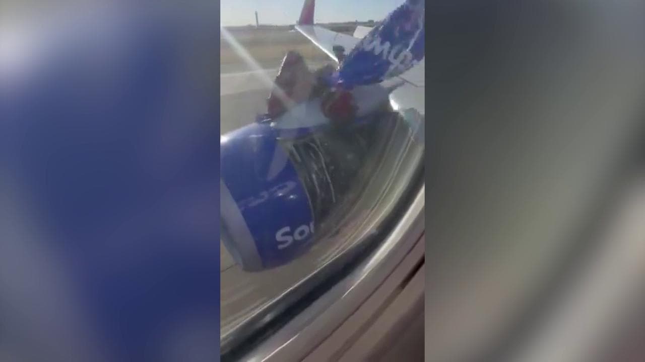 Houston, paura a bordo del Boeing 737: l'aereo decolla ma perde la copertura di un motore