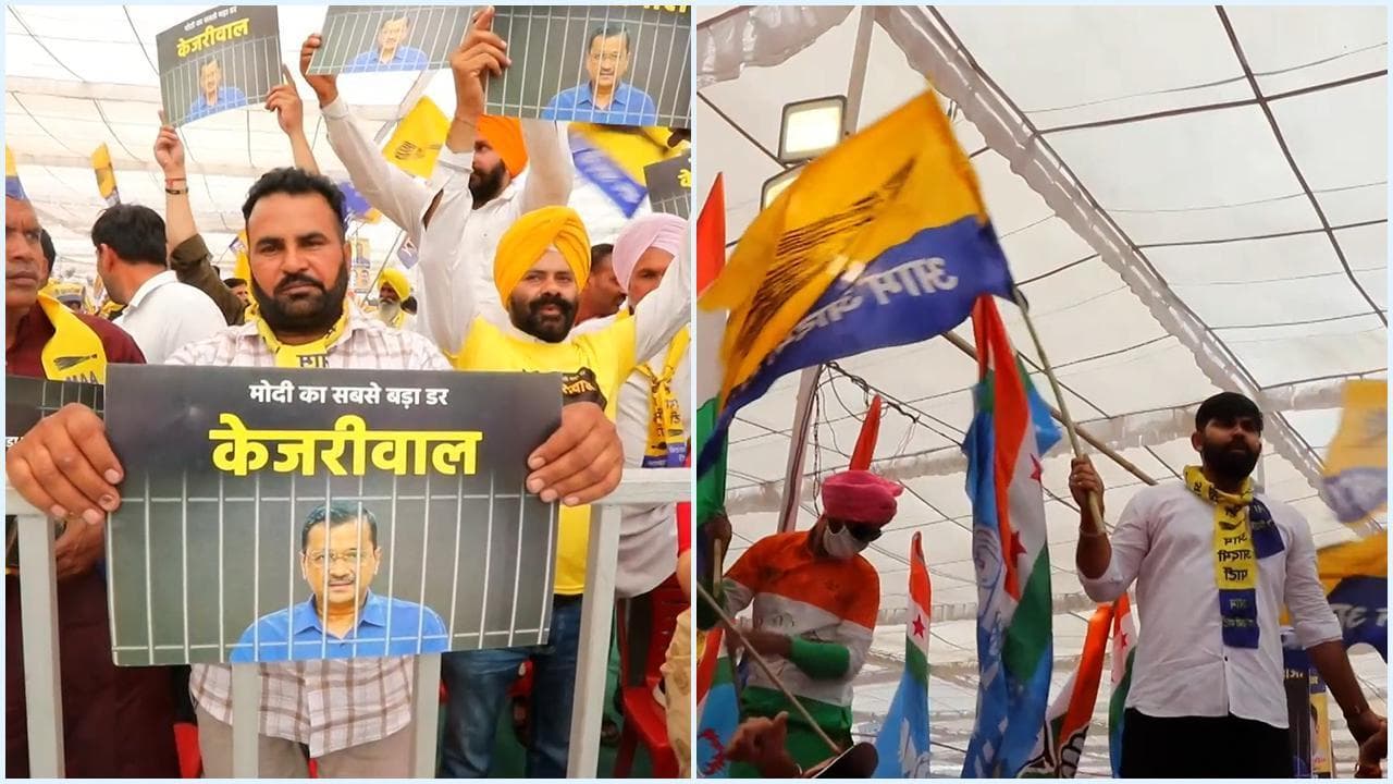 India, manifestazione dell'opposizione contro l'arresto di un leader anti-Modi