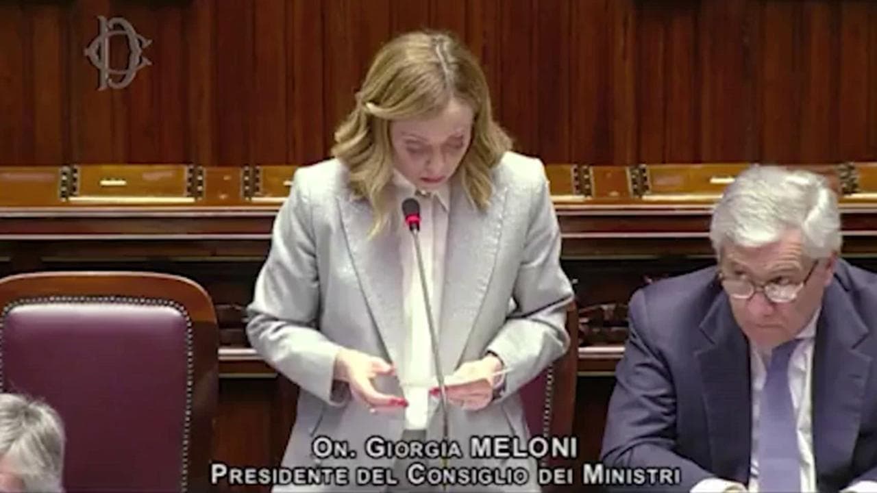 Meloni alla Camera attacca i dem: "Ragazzi, vi vedo nervosi"