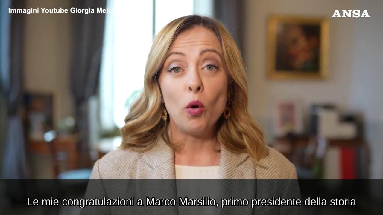 Vittoria di Marsilio in Abruzzo, Meloni: "Non conta quanto il campo è largo ma quanto è coeso"