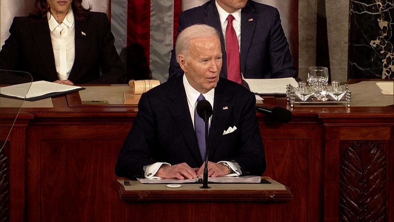 Stato dell'Unione, Biden: "Israele ha il dovere di proteggere i civili a Gaza"