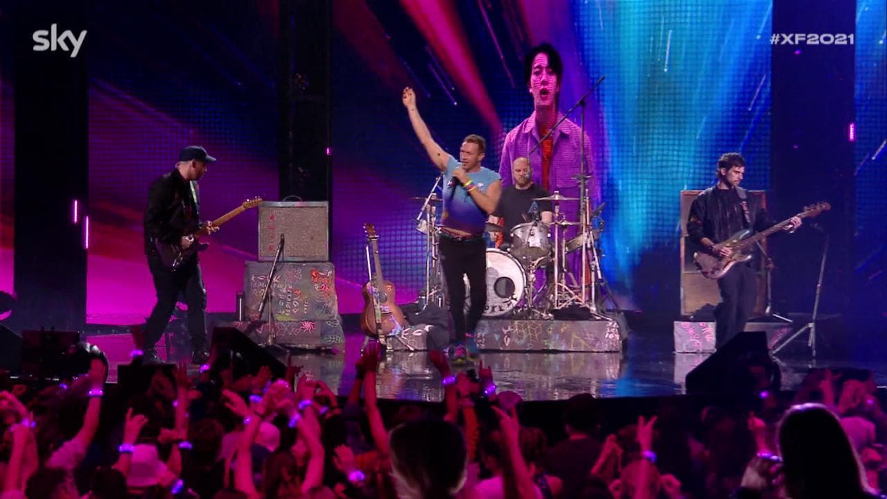 X Factor, Coldplay superospiti sul palco della finale
