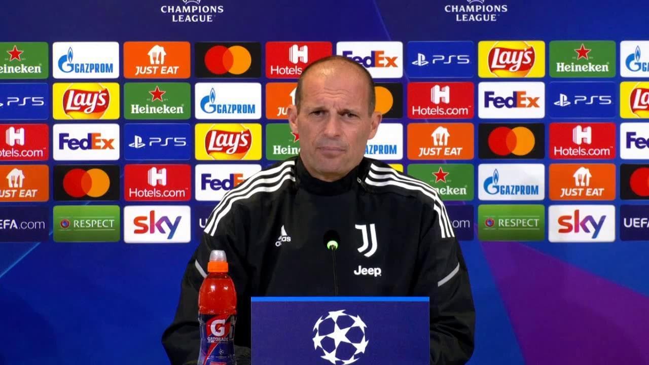 Allegri: "Il sorteggio in Champions per la Juve? Serve fortuna, ci sono 5 o 6 favorite"