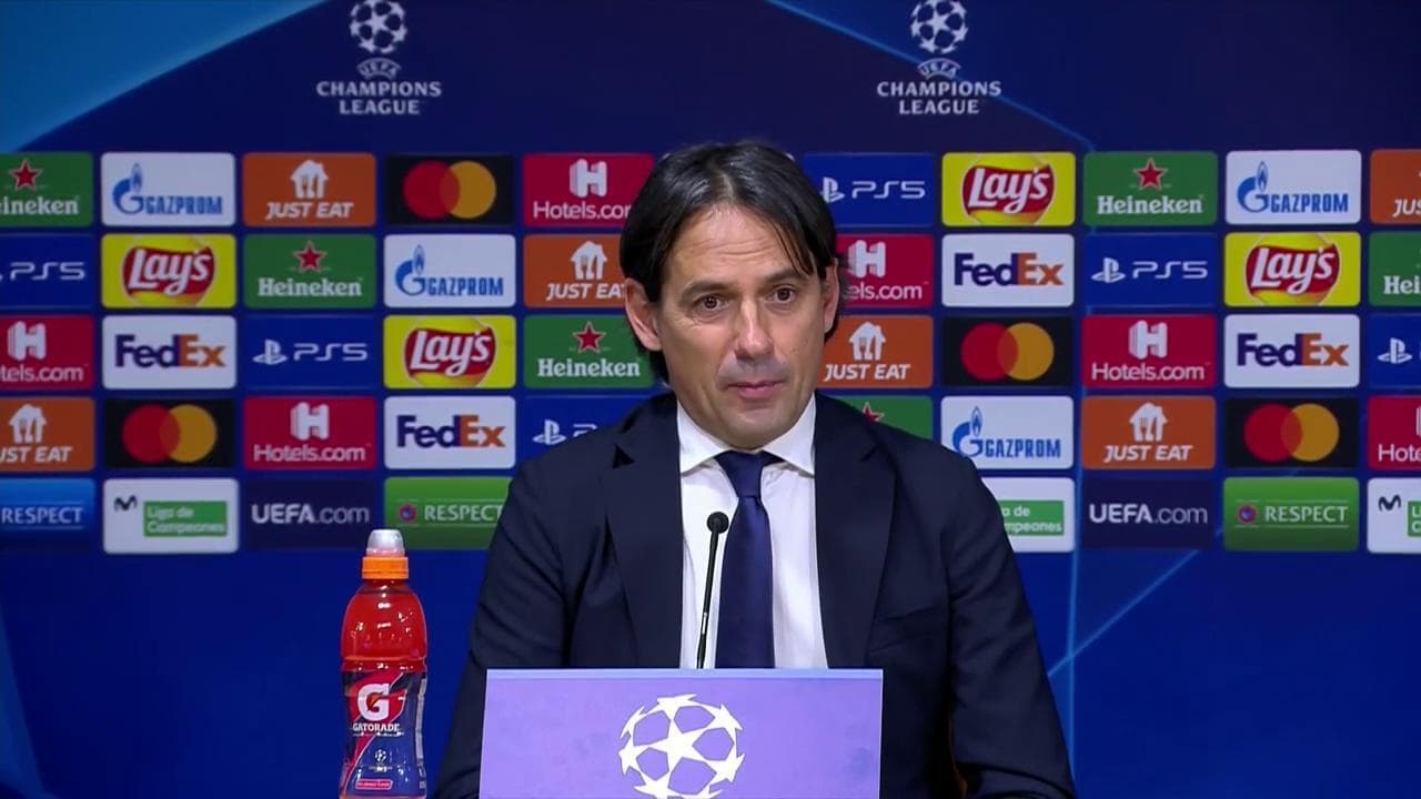 Inzaghi: "Col Real Madrid una partita imporante anche se l'Inter è già qualificata"
