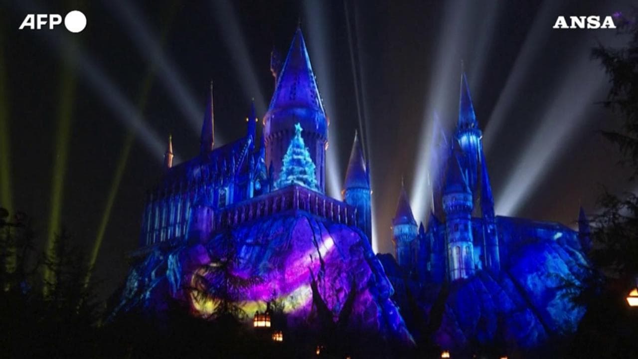 Harry Potter, 20esimo anniversario: spettacolo di luci a Hollywood