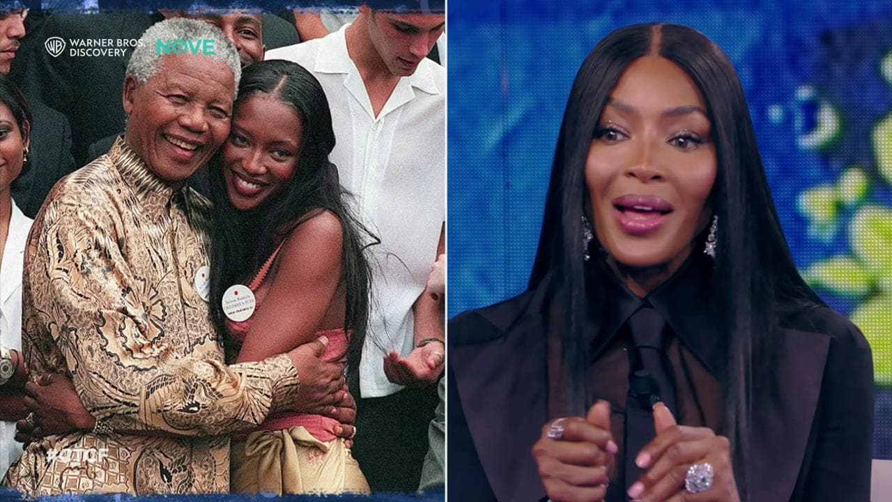 Naomi Campbell ricorda Mandela come sua 'nipote onoraria': "I suoi silenzi valevano mille parole"