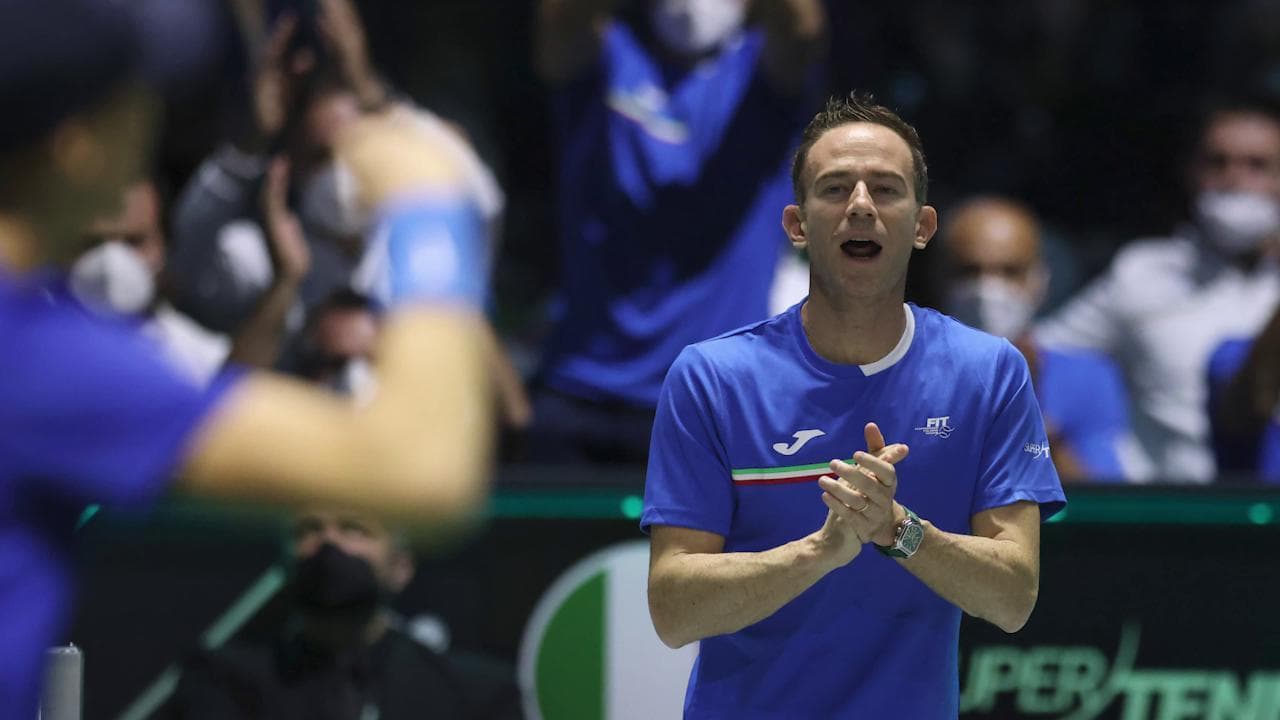 Tennis, Coppa Davis: il ct azzurro Volandri sugli avversari croati: "Sono forti ma niente paura"