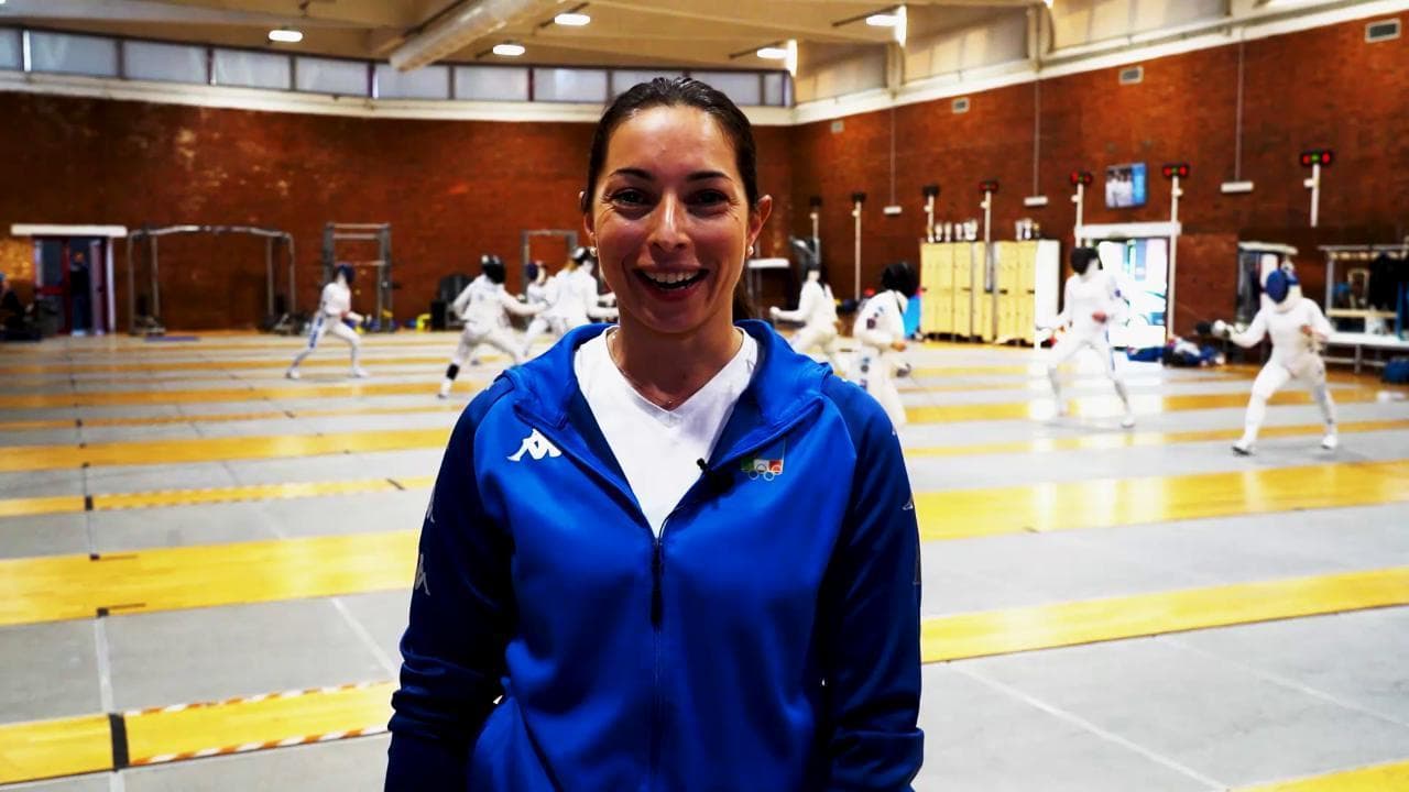 La mamma campionessa e le speranze della scherma