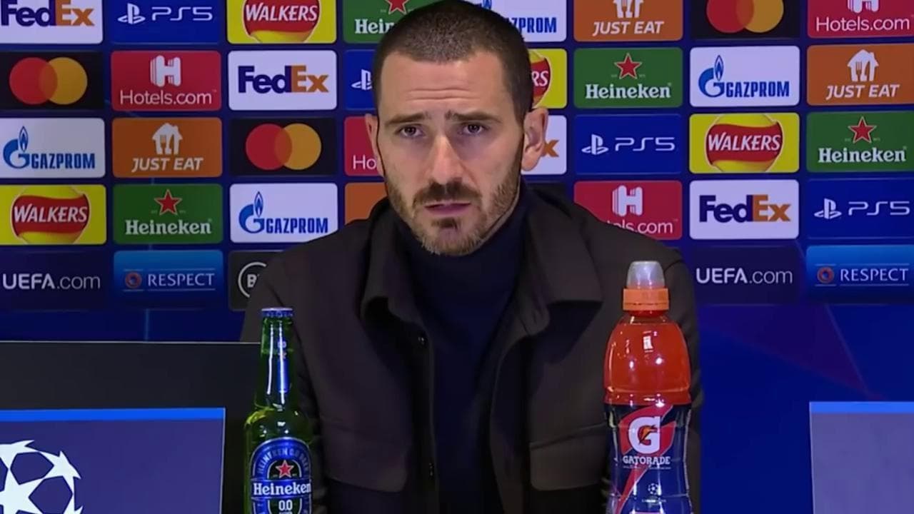 Juventus, Bonucci: "Abbiamo fatto una brutta figura"
